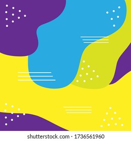 Colorful geometric background. Suitable for textiles and packaging. Bright children's backing.