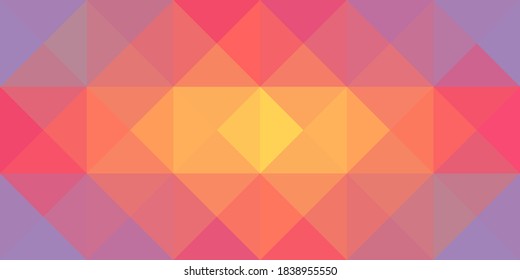 Farbiger geometrischer Hintergrund, der für Ihr Design geeignet ist, wie Bildschirmhintergrund, Abdeckung, Poster, Flyer, Banner, Landing Page oder Werbung für Unternehmen. Rote, blaue, gelbe abstrakte Textur.
