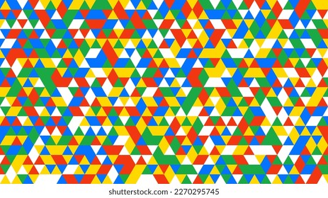 Fondo geométrico colorido. Plantilla para folletos, folletos y revistas