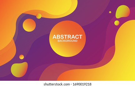 Colorful geometric background. Trendy gradient shapes composition. Cool background design for posters. Vector illustration