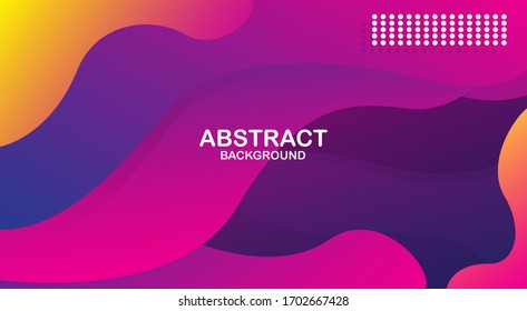 Colorful geometric background. Trendy gradient shapes composition. Cool background design for posters. Vector illustration