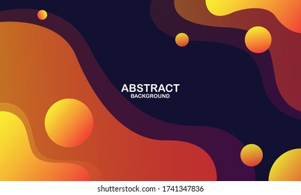 Colorful geometric background. Trendy gradient shapes composition. Cool background design for posters. Vector illustration