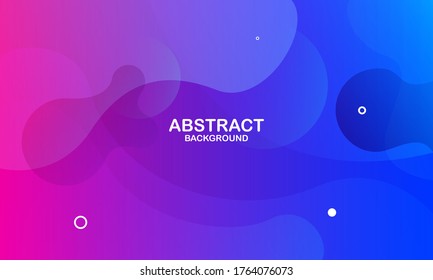 Colorful geometric background. Trendy gradient shapes composition. Cool background design for posters. Eps10 vector
