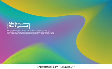 Colorful geometric background. Trendy gradient shape composition. Cool background designs for covers and business. Vector illustration