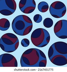 Fondo geométrico colorido. Composición de formas de degradado de moda. Diseño de fondo frío para afiches. Ilustración de vector 3d