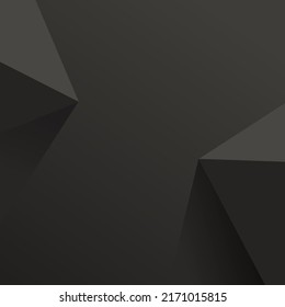 Fondo geométrico colorido. Composición de formas de degradado de moda. Diseño de fondo frío para afiches. Ilustración de vector 3d