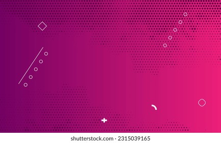 Colorful geometric background. Trendy gradient shapes composition