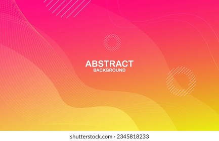 Colorful geometric background. Trendy gradient shapes composition. Cool background design for posters. Eps10 vector