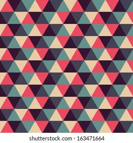 Colorful geometric background with triangles