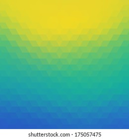 Colorful geometric background with triangles