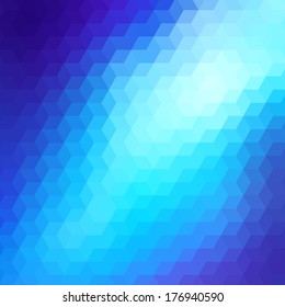 Colorful geometric background with triangles