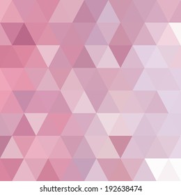 Colorful geometric background with triangles.