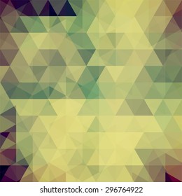Colorful geometric background with triangles