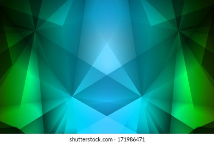 Colorful geometric background with triangles. Clip-art
