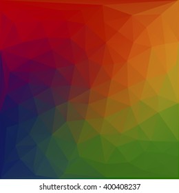 Colorful geometric background with triangles and copy space for custom text. Triangles abstract background for website, mobile application design or corporate business style.