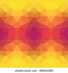 Colorful geometric background with triangles. Colorful geometric background. Retro pattern of geometric shapes. Colorful-mosaic-banner. 
