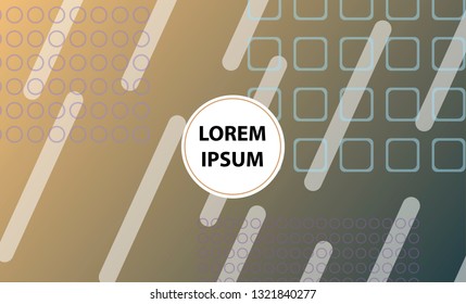 Colorful geometric background. Vector EPS10 gradient. Simple shapes, minimal style