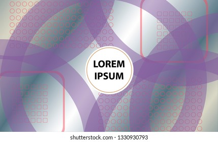 Colorful geometric background. Vector EPS10 gradient. Simple shapes, minimal style. 