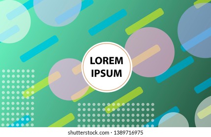 Colorful geometric background. Vector EPS10 gradient. Simple shapes, minimal style