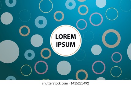 Colorful geometric background. Vector EPS10 gradient. Simple shapes, minimal style