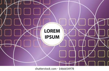 Colorful geometric background. Vector EPS10 gradient. Simple shapes, minimal style. 