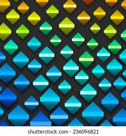 Fondo geométrico colorido, vector eps10 ilustración