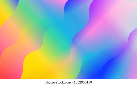 Colorful geometric background. Vector illustration with geometric shapes layers. Gradient.