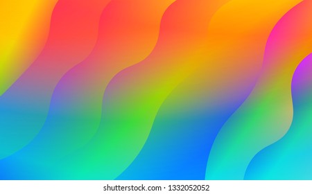 Colorful geometric background. Vector illustration with geometric shapes layers. Gradient.