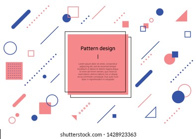 Colorful geometric background. Vector illustration.