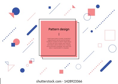 Colorful geometric background. Vector illustration.
