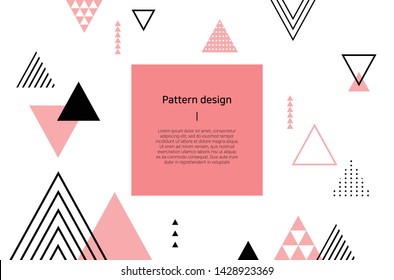 Colorful geometric background. Vector illustration.