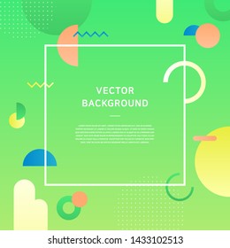 Colorful geometric background. Vector illustration.
