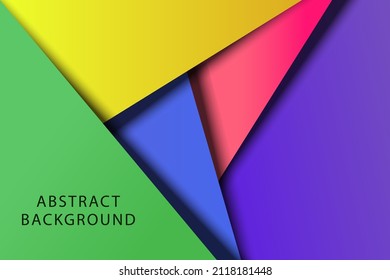 Colorful  geometric background. Vector illustration.