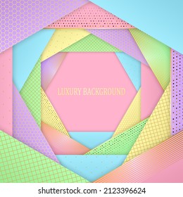 Colorful  geometric background. Vector illustration.
