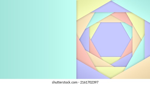 Abstrakter geometrischer Hintergrund. Vektorgrafik. 