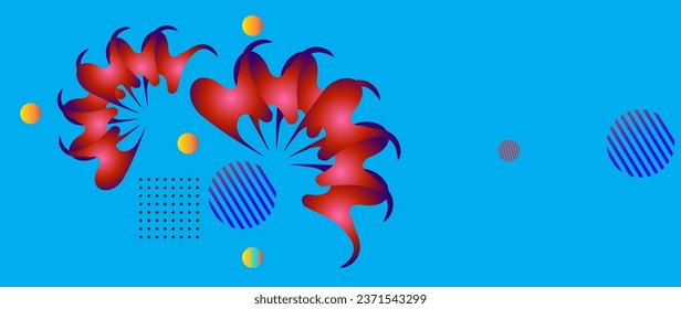 Colorful geometric background. Vector illustration. Modern abstract design for banners, posters, flyers, brochures.