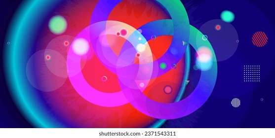 Colorful geometric background. Vector illustration. Modern abstract design for banners, posters, flyers, brochures.