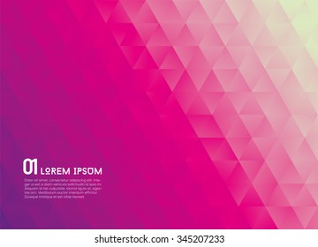Colorful geometric background. Vector illustration.