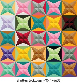 Colorful geometric background. Vector illustration.