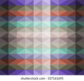 Colorful Geometric Background, Vector illustration