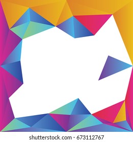 Colorful geometric background. Vector illustration, eps 10, contains transparencies.