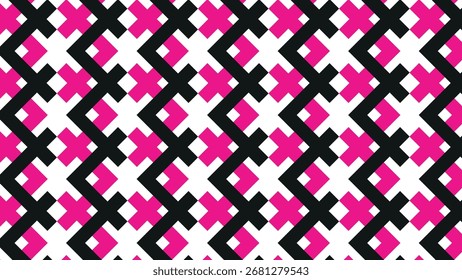 Vetor de fundo geométrico colorido com padrões de bloco quadrado abstrato brincalhão, coleção de design sem emenda criativa em estilo mínimo moderno, modelo decorativo com espaço em branco para papel de parede,