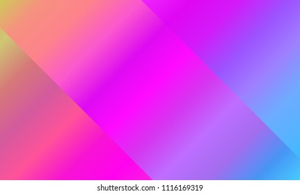 Colorful geometric background. Vibrant gradient.  Wavy pattern. Fluid shapes composition. Minimal design. Vector illustration 