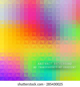 Colorful geometric background with vibrant stylish color tones
