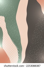 Colorful geometric background, wave. Liquid color background design. Vector illustration