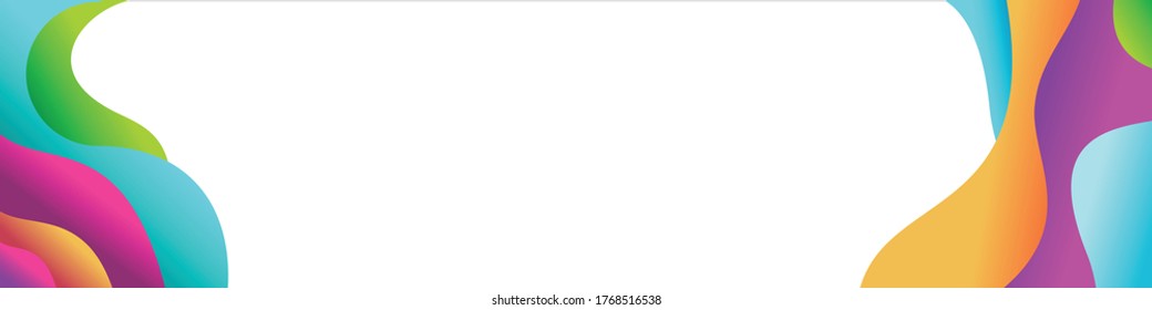 Colorful geometric background. wavy abstract background. Fluid gradient shapes composition. Liquid color background design. Eps 10