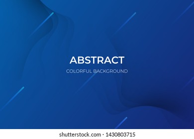 Colorful geometric background.Abstract fluid shapes composition. Trendy and modern gradient background color. Modern colorful flow poster. Cool banner design template.- Vector