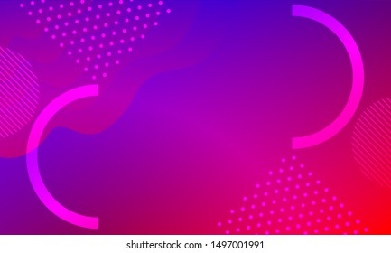 Colorful Geometric Background.Abstract Shapes Composition 