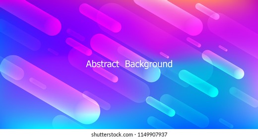 Colorful geometric background.Dynamic shapes composition. Vector illustrations