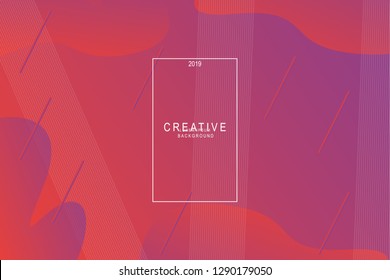 Colorful geometric backgrounds. Liquid composition. designs for posters, leaflets, vector illustrations